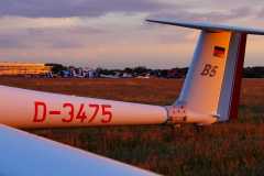 ASK 21 in der Morgensonne